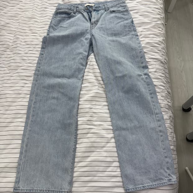 유니클로 스트레이트 진 28사이즈