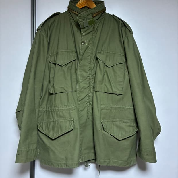70s 오리지널 알파인더스트리 M65 필드자켓 3세대 (L-R)