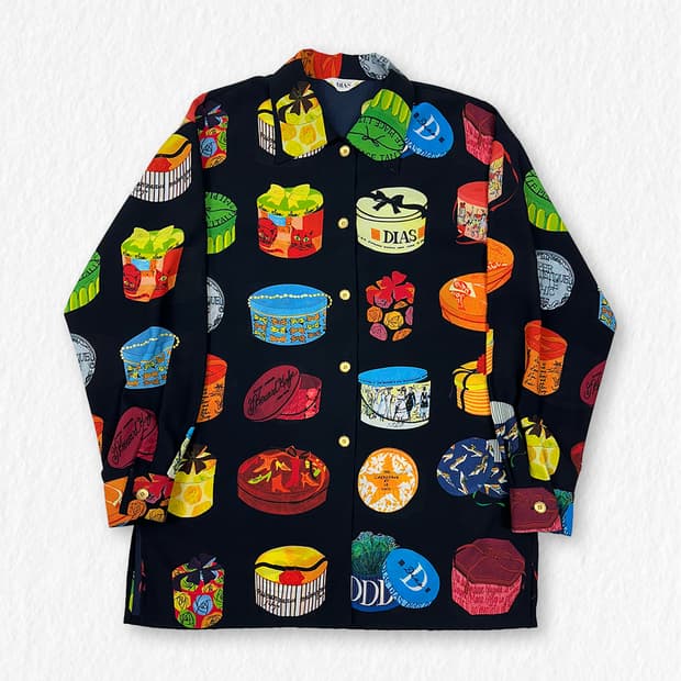 DIAS 컬러 그래픽 셔츠