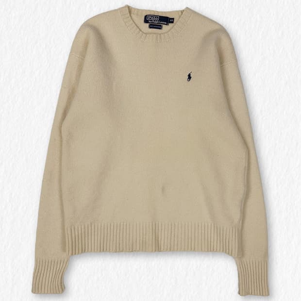 폴로랄프로렌 램스울 니트 레몬
