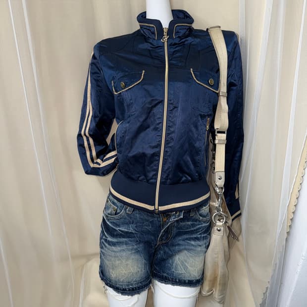 95 HEAD 네이비 봄버 자켓