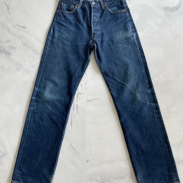 90s USA 빈티지 리바이스 LVC 501XX 셀비지 발렌시아팩토리