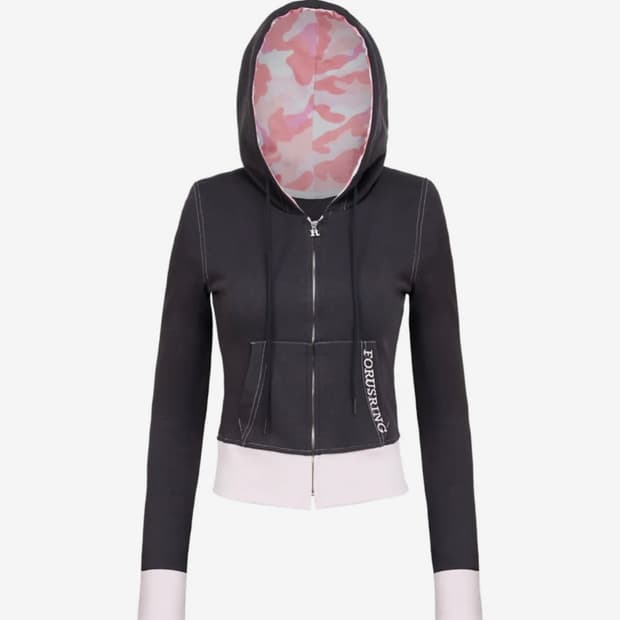 포어링 Bebe cago training hoodie