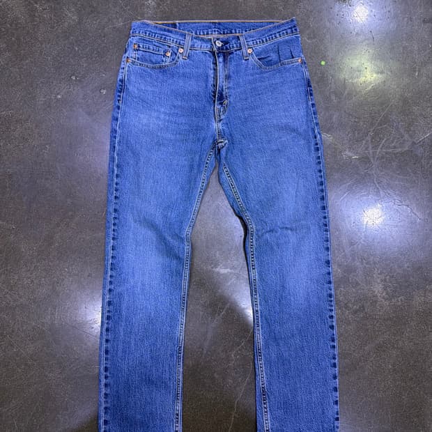 리바이스 511 슬림핏 레트로 스톤워싱 데님팬츠 32