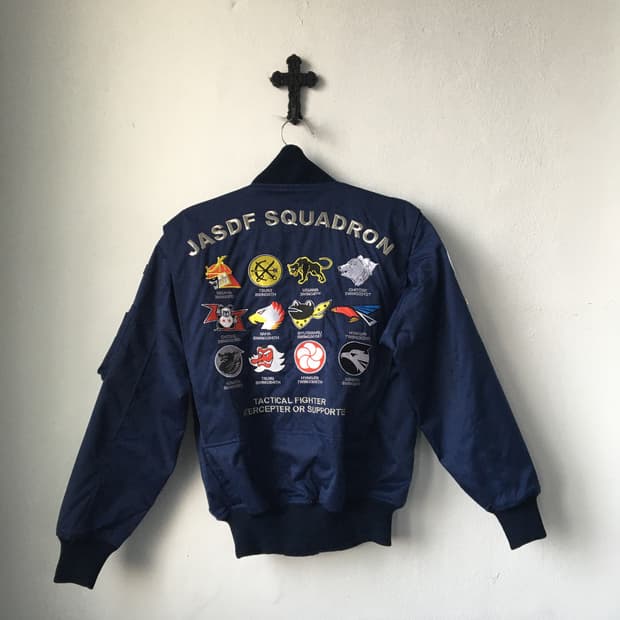 Patch point flight jacket