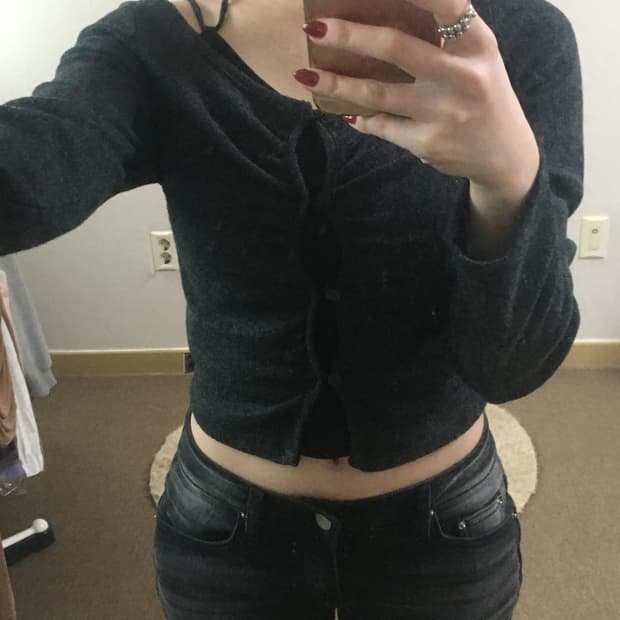 원더플레이스)가디건긴팔티