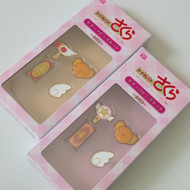 카드캡터사쿠라 핀즈 세트