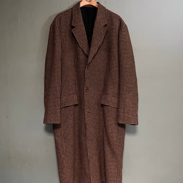 유스 Chesterfield Coat_Check Large