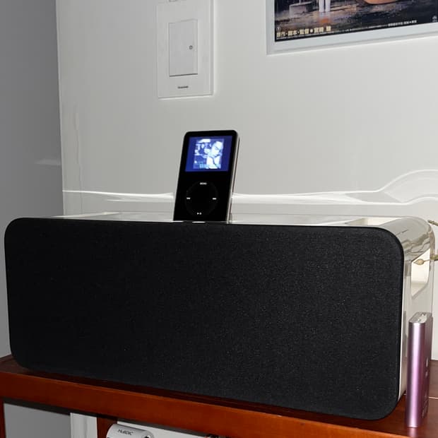 애플 아이팟 하이파이 도킹 스피커 + 아이팟 클래식 5세대