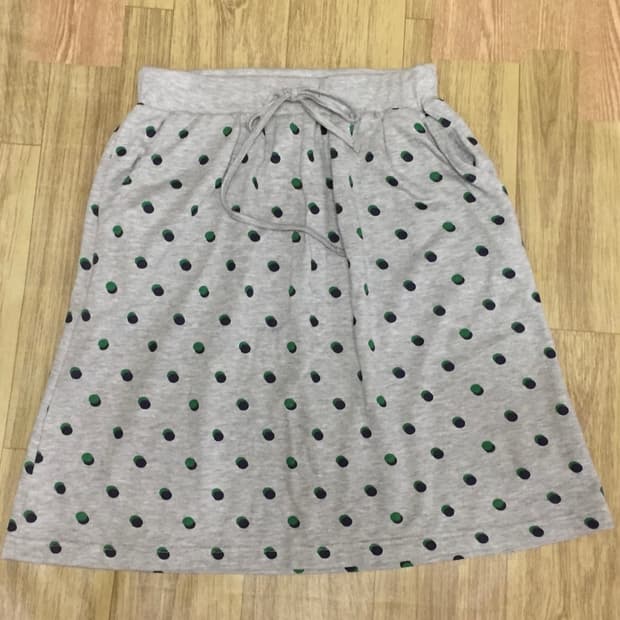 일본빈티지 도트스커트 