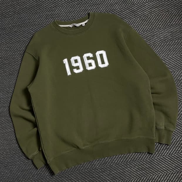 유니폼 브릿지 1960빅로고 박시핏 스웻 셔츠y 4871