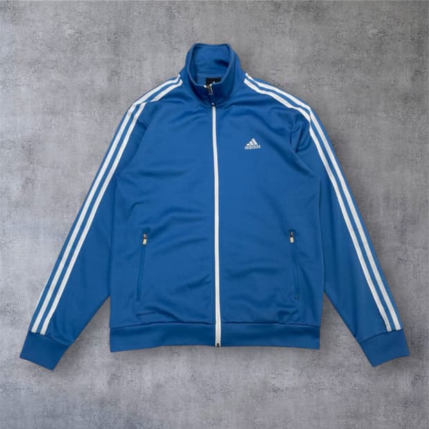 아디다스 Adidas 연블루 클래식 3S 트랙탑 져지 105