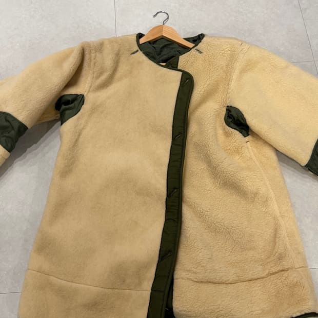 오리지날 M51 데드스탁급 양털내피 S 