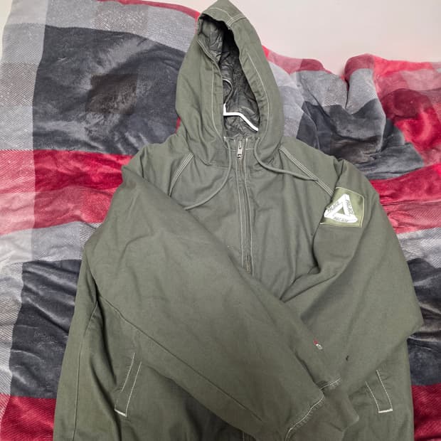 팔라스 10온즈 후디드 자켓 올리브 - 24FW