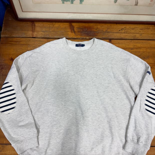 세인트제임스 봉봉 맨투맨 오트밀 사이즈L 깨끗