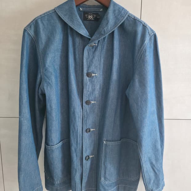 RRL 린넨코튼 마린워크 자켓 L사이즈
