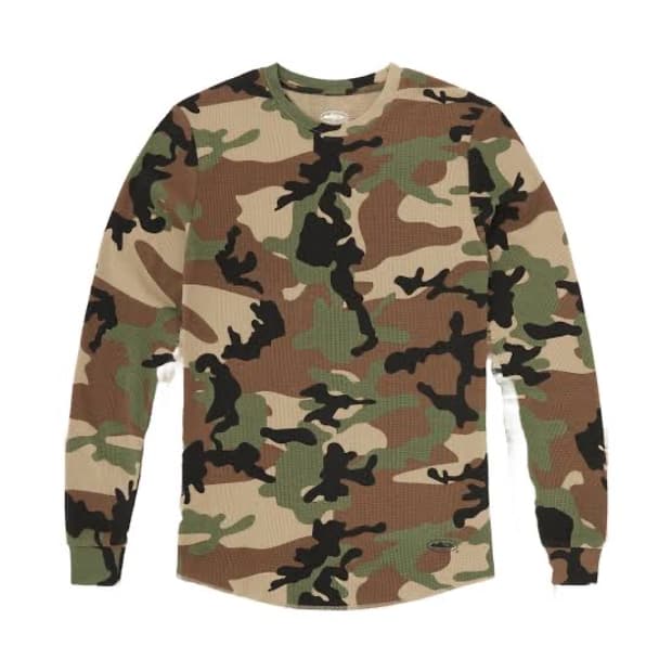 (새상품) 코르테이즈 써멀 카모 롱슬리브 M