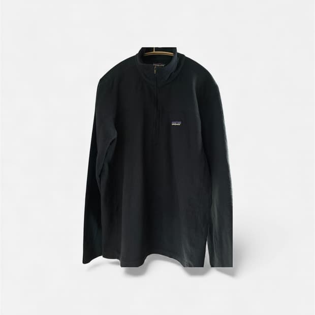 파타고니아 신칠라 플리스 집업 블랙 Xl