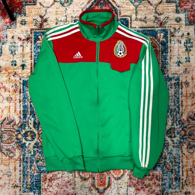 [L] 00s 아디다스 맥시코 국대 져지 트랙탑