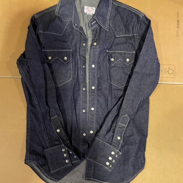 아웃스탠딩 웨스턴 셔츠 s 새상품