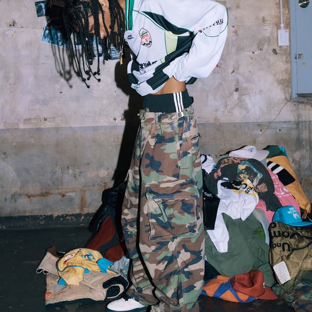 하이타이드프랭키 카모팬츠