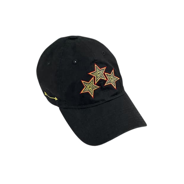 3 star ball cap