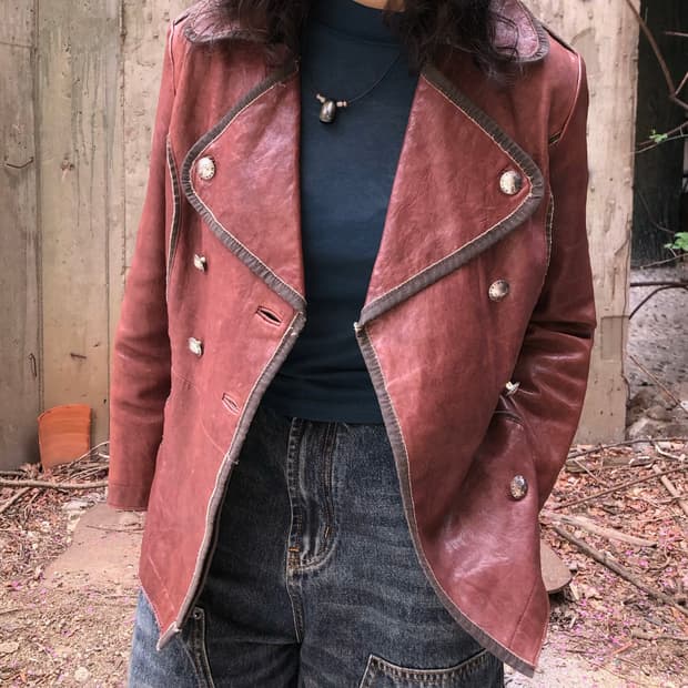 My Tribe real leather jk