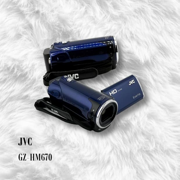 [에스파 감성] JVC 켄우드 GZ-HM670 브이로그 비디오 캠코더