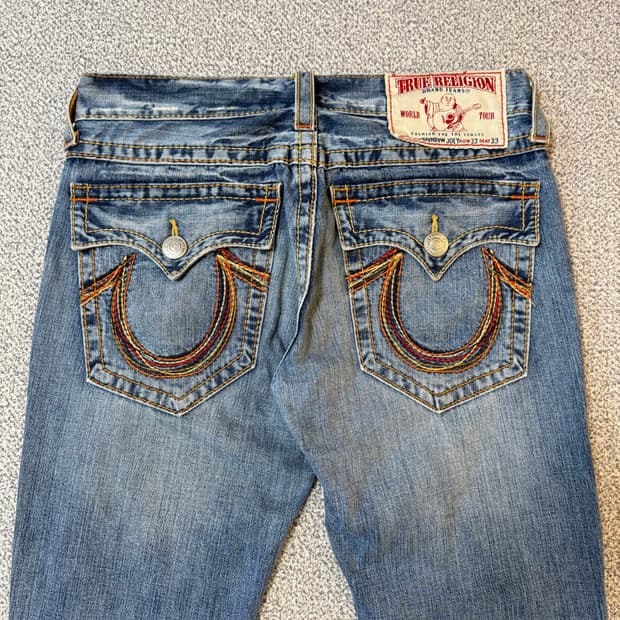 트루릴리진 트루릴리젼 레인보우 조이 데님 33