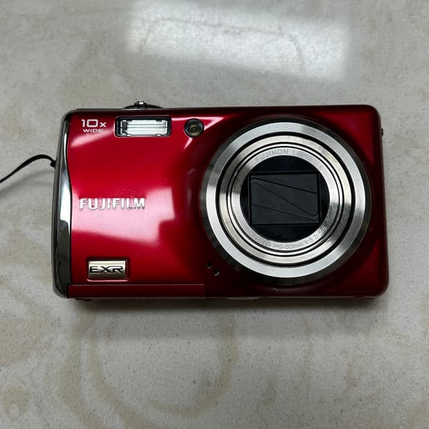 후지 파인픽스 F80EXR 레드