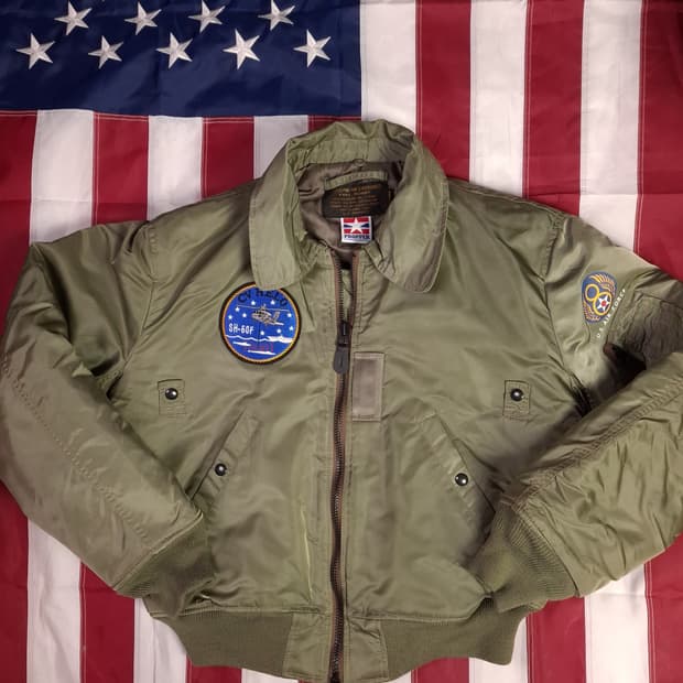 새제품급 프로퍼 미공군 B-15 TYPE 항공자켓