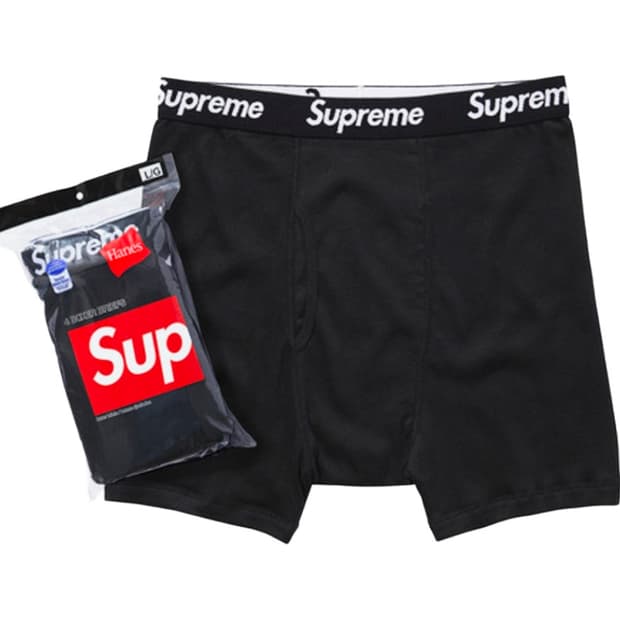슈프림 박서브리프 L