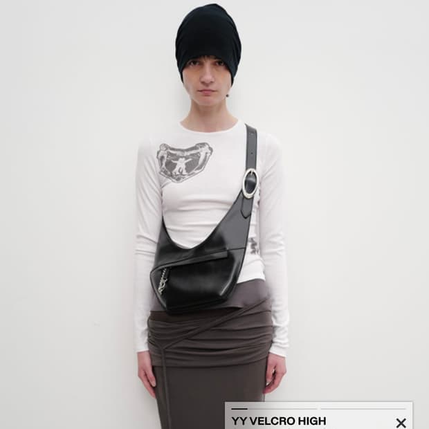 OpenYY Jersey Slouchy Beanie Black