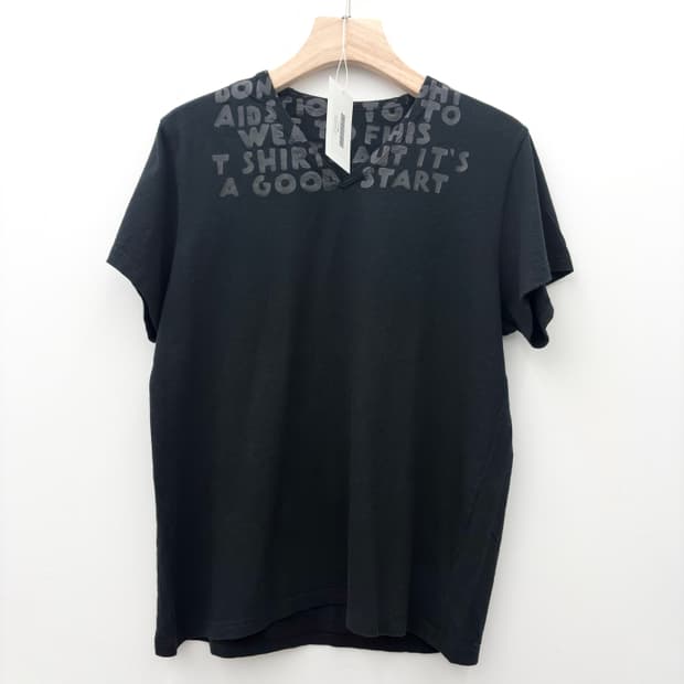 AIDS T SHIRT(BLACK)