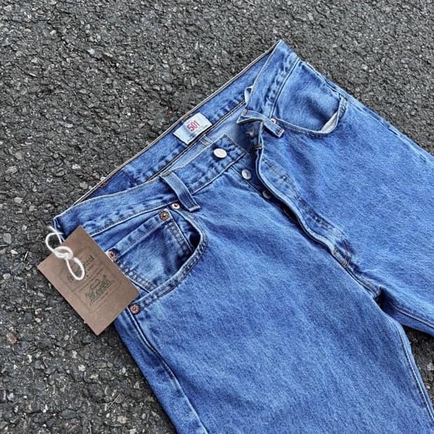 00s 리바이스 501 스트레이트 데님 (34)  