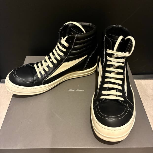 Rick Owens High Vintage Sneaks