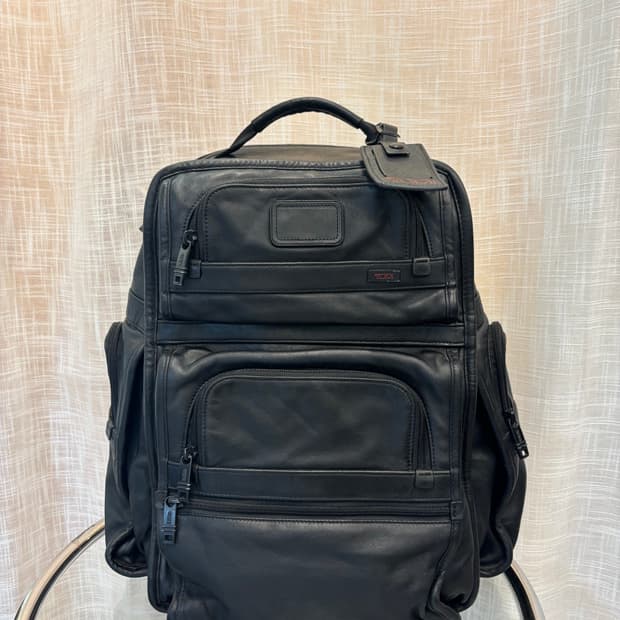 정품 TUMI 투미 티패스 가죽 백팩   