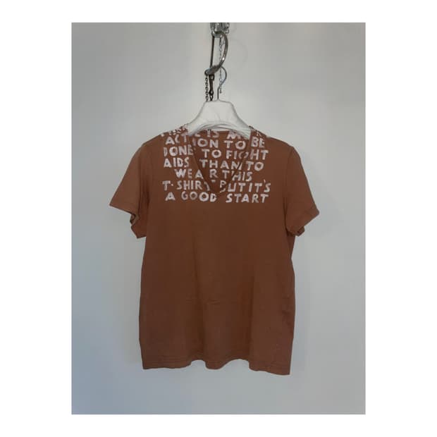 martin margiela aids tee by miss deanna