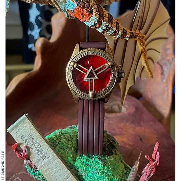 1990s Jean Paul Gaultier Sheild Watch