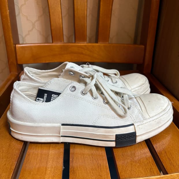 릭오웬스 컨버스 베이지