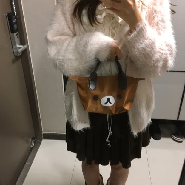 리즈리사 리본퍼프반팔탑