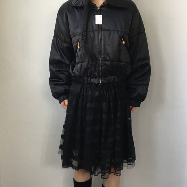 bomber padded jacket