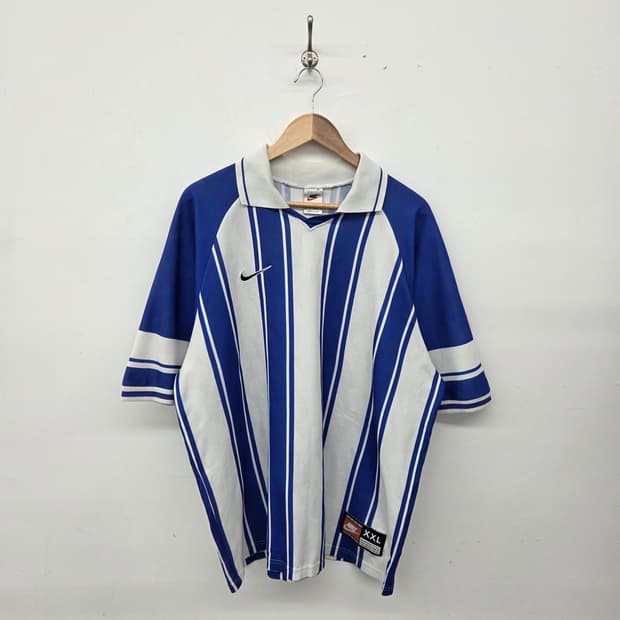 나이키 스트라이프 반팔티 남XXL