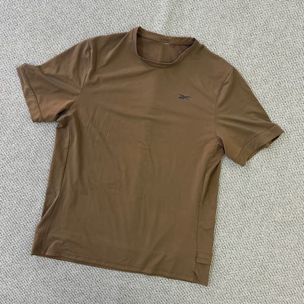 실측확인 리복 기능성 반팔티 0420D