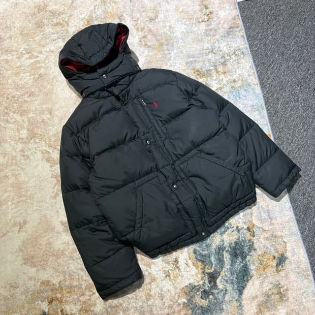 폴로 래드포니 빈티지 후드패딩