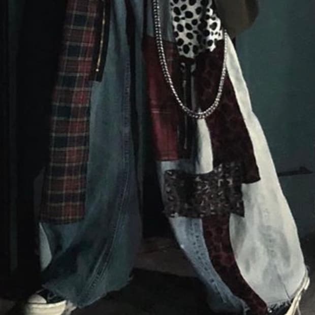 리메이크 데님 팬츠 (30)