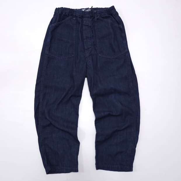 옴니갓 트라우저 밴딩 데님 팬츠