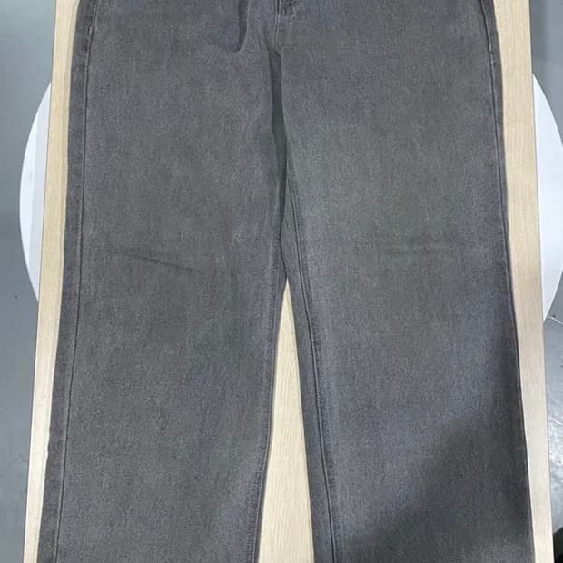 무신사 스탠다드 스트레이트 데님 (그레이/36)