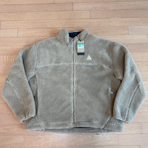 [XL] 나이키 acg 캔웰 글레이셔 써마핏 adv 윈드프루프 자켓 카키