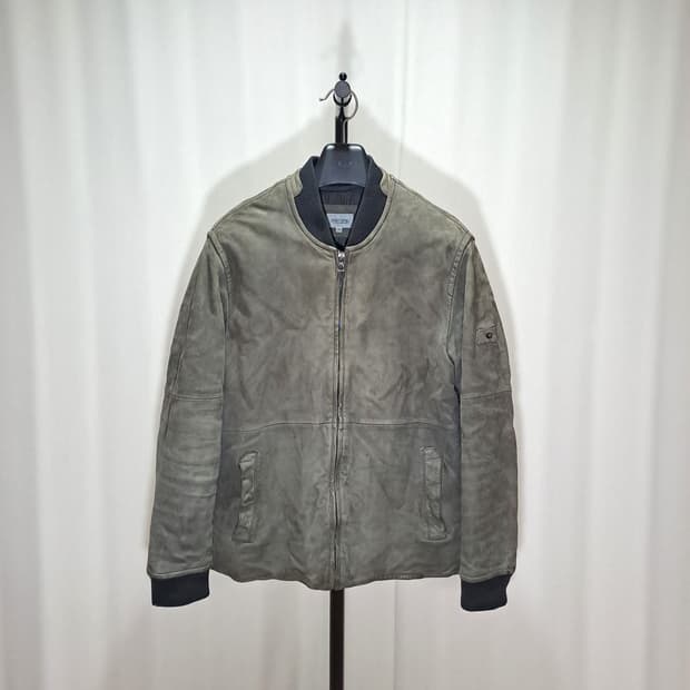 (택포) 시리즈 양가죽 누벅 패딩자켓 105 B261